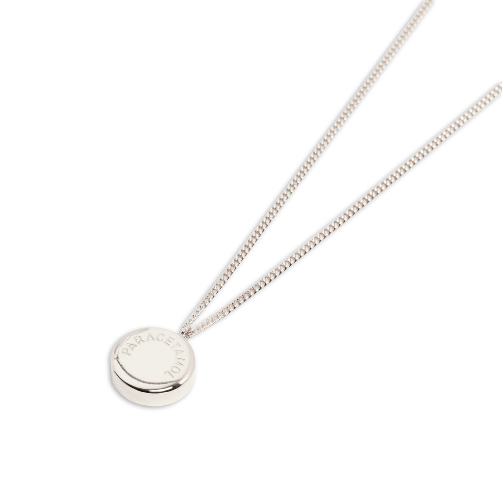 necklace paracetamol silver